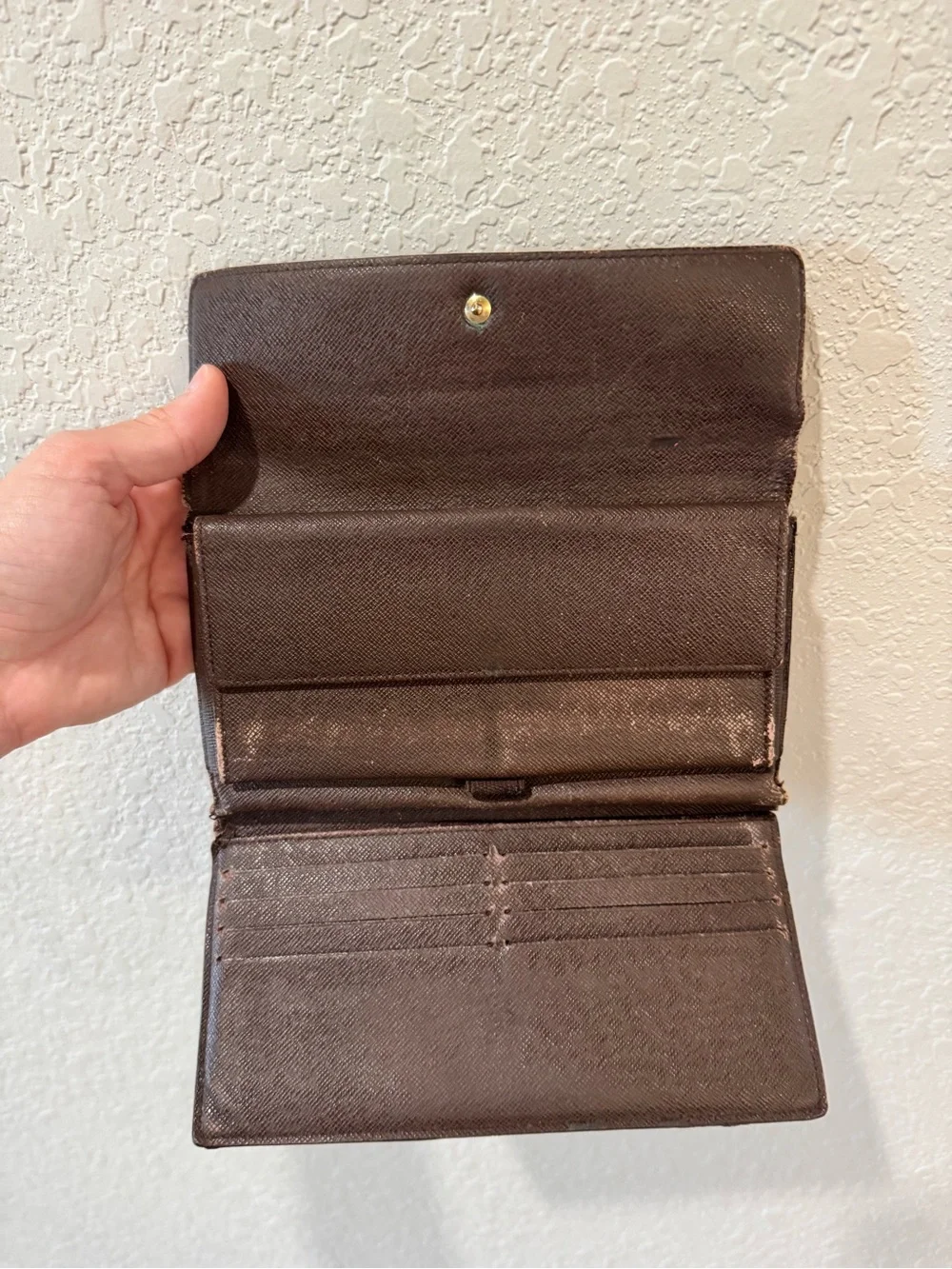 LV Damier Ebene Women's Wallet